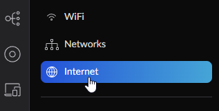 unifi internet connection click